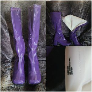 GOGO Purple Ladies Gogo boots, Size 6